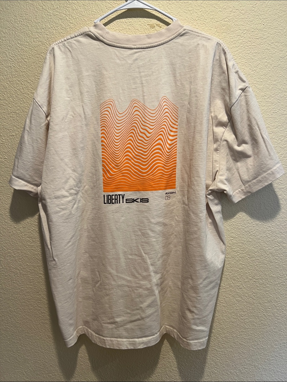 Liberty Skis Cream Short Sleeve Logo Tee